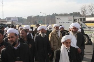 اعزام ۱۱ کاروان زائر پیاده از تایباد به مشهد