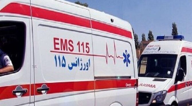 امدادرسانی به ۴ مصدوم در تصادف جاده تربت حیدریه به مشهد