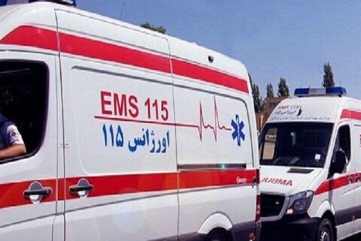 امدادرسانی به ۴ مصدوم در تصادف جاده تربت حیدریه به مشهد
