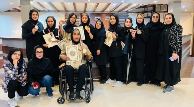 نایب‌ قهرمانی ورزشکاران دارای معلولیت کرمان در مسابقات کشوری