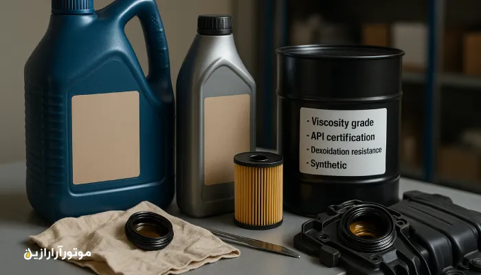خرید روغن موتور و روغن صنعتی زرقان و کوار با گارانتی اصالت کالا