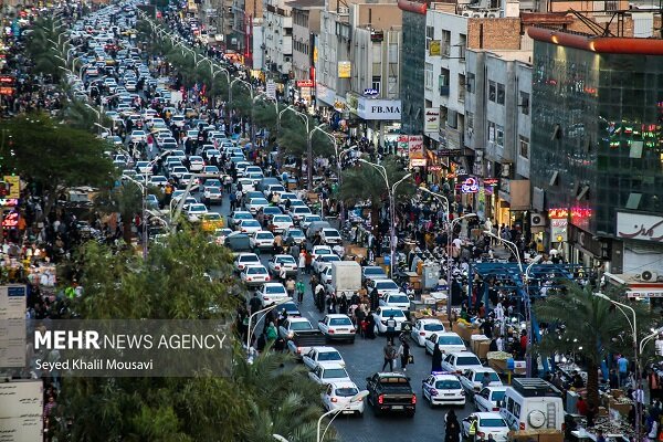 وضعیت ترافیک در معابر و بزرگراه های پایتخت