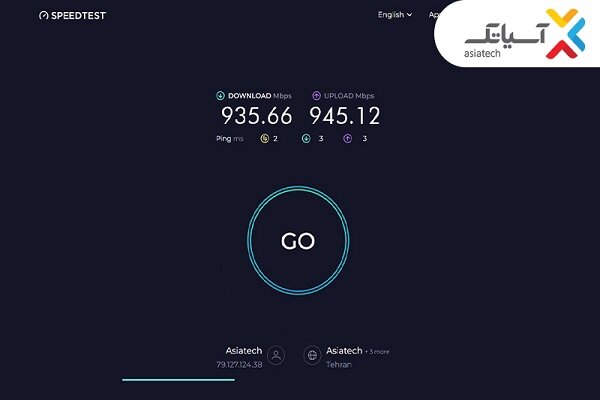 اینترنت فوق سریع فیبر نوری آسیاتک در تهران رکورد سرعت ثبت کرد