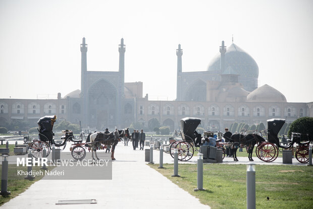 هوای اصفهان در وضعیت ناسالم برای گروه‌های حساس قرار گرفت